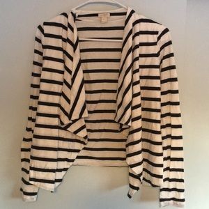 J. Crew striped cardigan